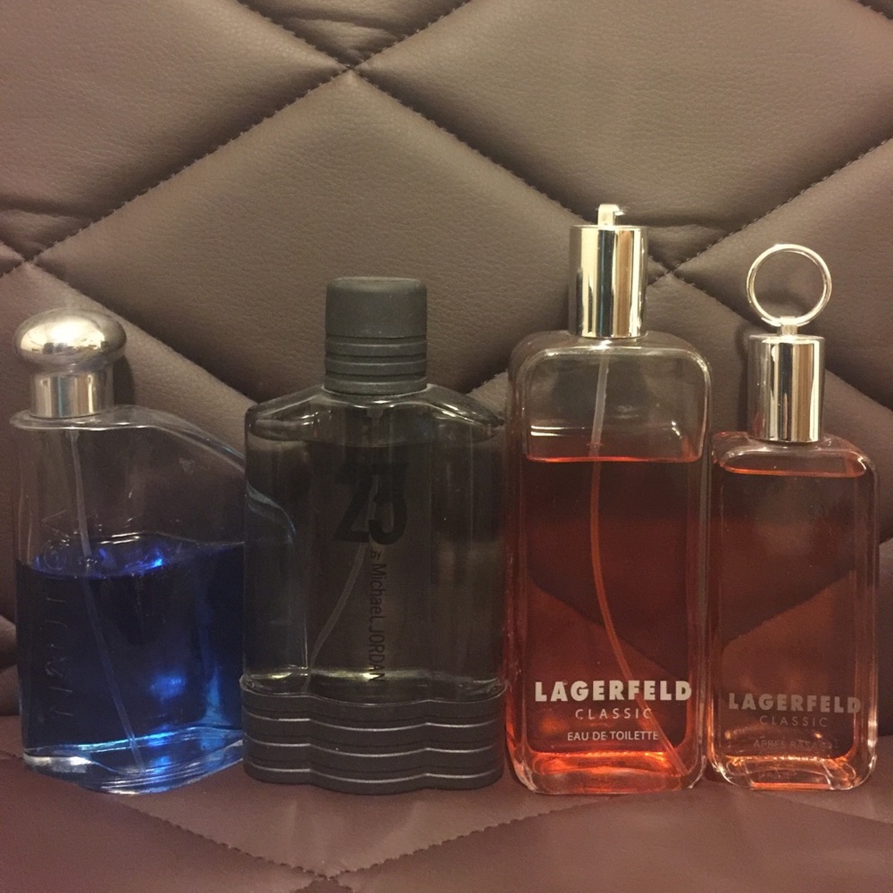 Nautica, 23 Michael Jordan, Lagerfeld Cologne Lot